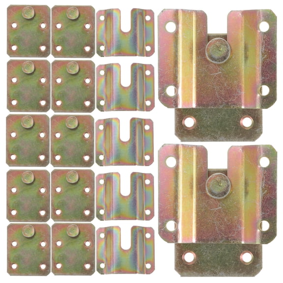 ifundom Golden Iron Interlocking Photo Frame Hook for Wall Mounting, Picture Hanger for Home and Office Use