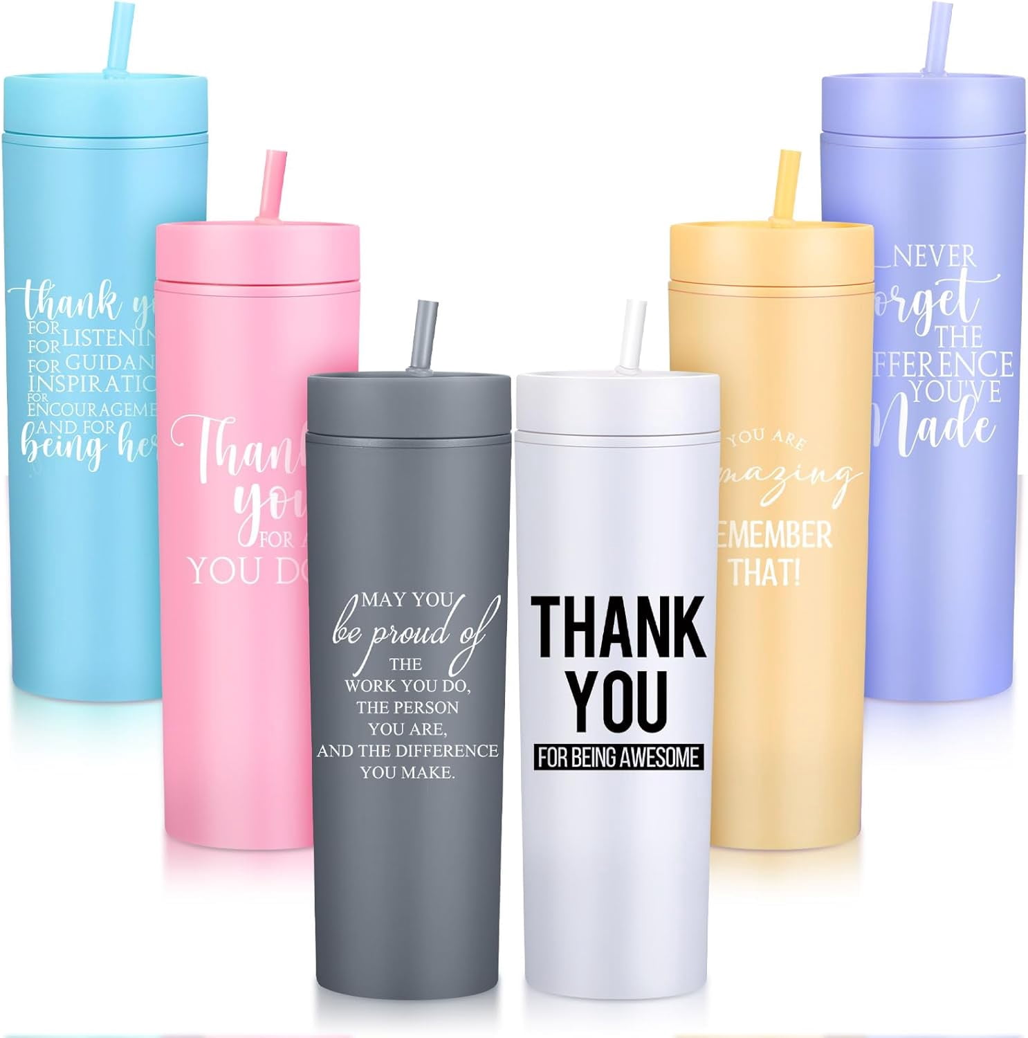 AmazingSpark Employee Appreciation Gift Set - 45 PCS With Tumblers, Notebooks & Pens