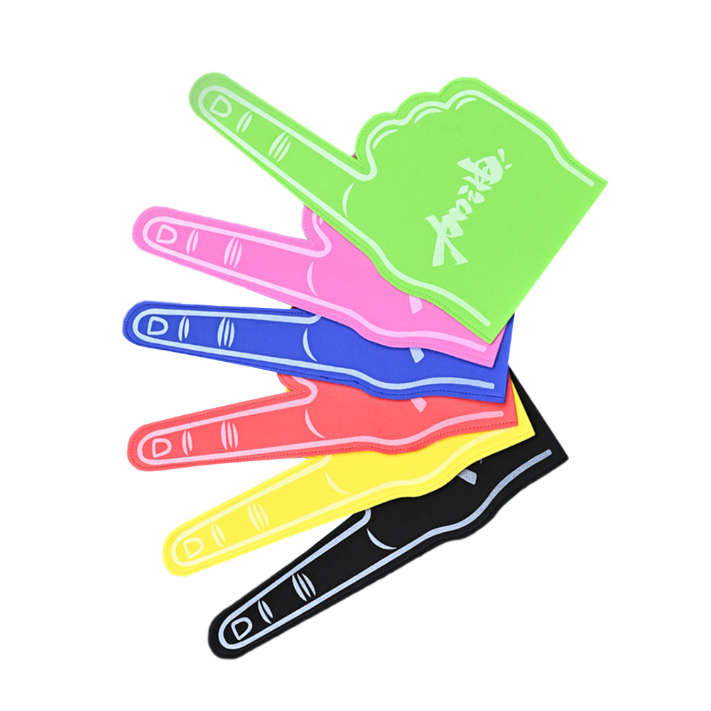 6 Pcs Eva Palm Mittens Foam Fingers Bulk Gloves Noise Makers Party Favors Cheerleading Props