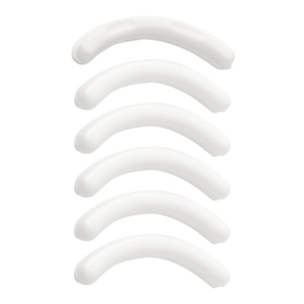 6 Pcs Eyelash Curlers Refill Pads Flexible Eye Lash Replacement Curler