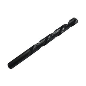 6 Pcs, "F" Hss Black Oxide Jobber Length Drill Bit, Drill America, D/Anf, Flute Length: 2-7/8"; Overall Length: 4-1/8"