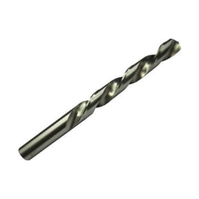 6 Pcs, "F" Hss Uncoated Left Hand Jobber Length Drill Bit, Dwdlhf, Flute Length: 2-7/8"; Overall Length: 4-1/8"; Shank Type: Round; Number Of Flutes: 2 Cutting Direction: Left Hand