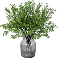 thumbnail image 1 of 6 Pcs Faux Flower Fake Babys Breath Flower Bulk Artificial Gypsophila Bouquet Silk Floral for Home Kitchen Bedroom Festival Wedding Xmas Party Decor (Orange), 1 of 5