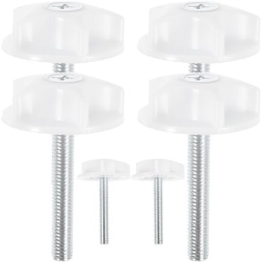 Headboard Bolts Kit With Plastic Washers – M8 8mm Universal Fixing Screw Pack