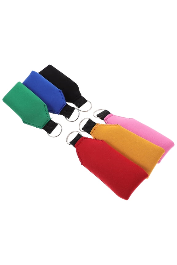 6 Pcs Floatable Key Rings Floating Keychain Outdoor Beach Keychains Buoy Utility Boat Car Keys