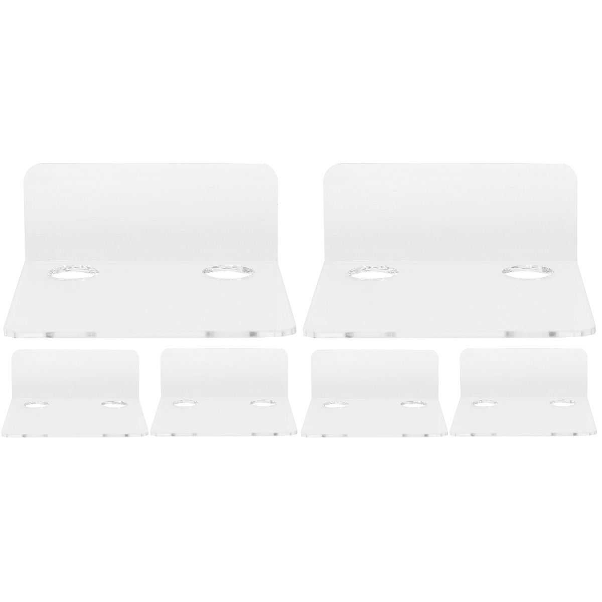 6 Pcs Floating Wall Shelf Monitors Video Camera Small Wall Shelf The