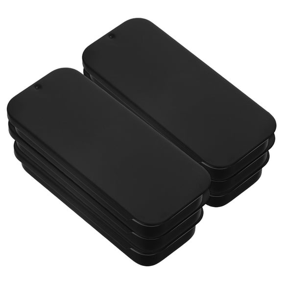 6 Pcs Floss Travel Case Craft Storage Containers Charm Portable Black