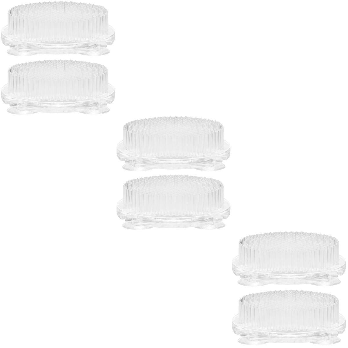 6 Pcs Flower Arrangement Plastic Frog Pin Holders Floral Cage Clear