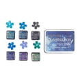 thumbnail image 1 of 6 Pcs Flowing Colors Stamp Pad Set, Combination Inkpad for Card Making, Scrapbooking & Office, 1 of 11