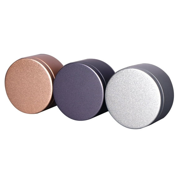 6 Pcs Food Containers Small Metal Tins Tea Travel