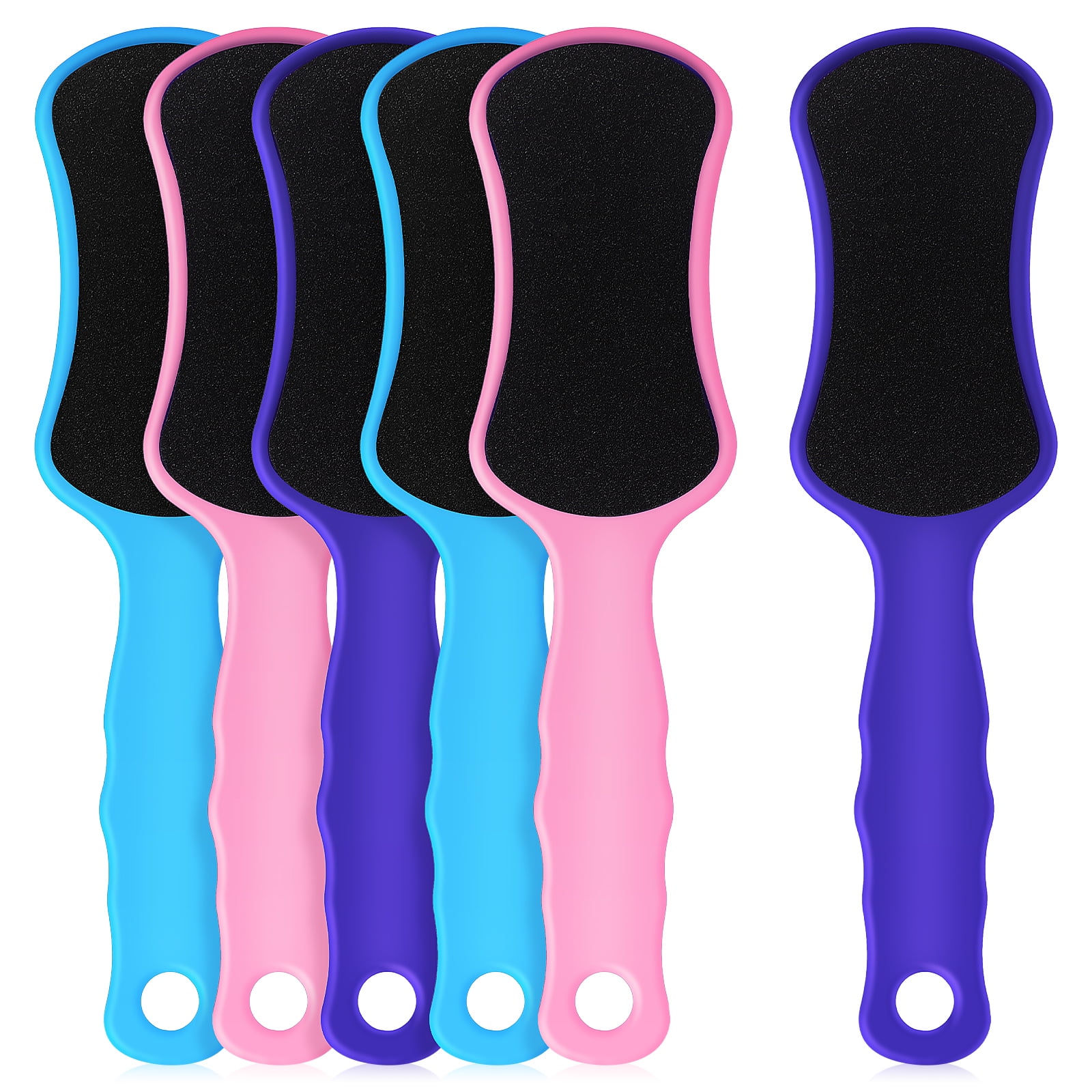 6 Pcs Foot Files Foot Exfoliating File Feet Scrubber Dead Skin Foot