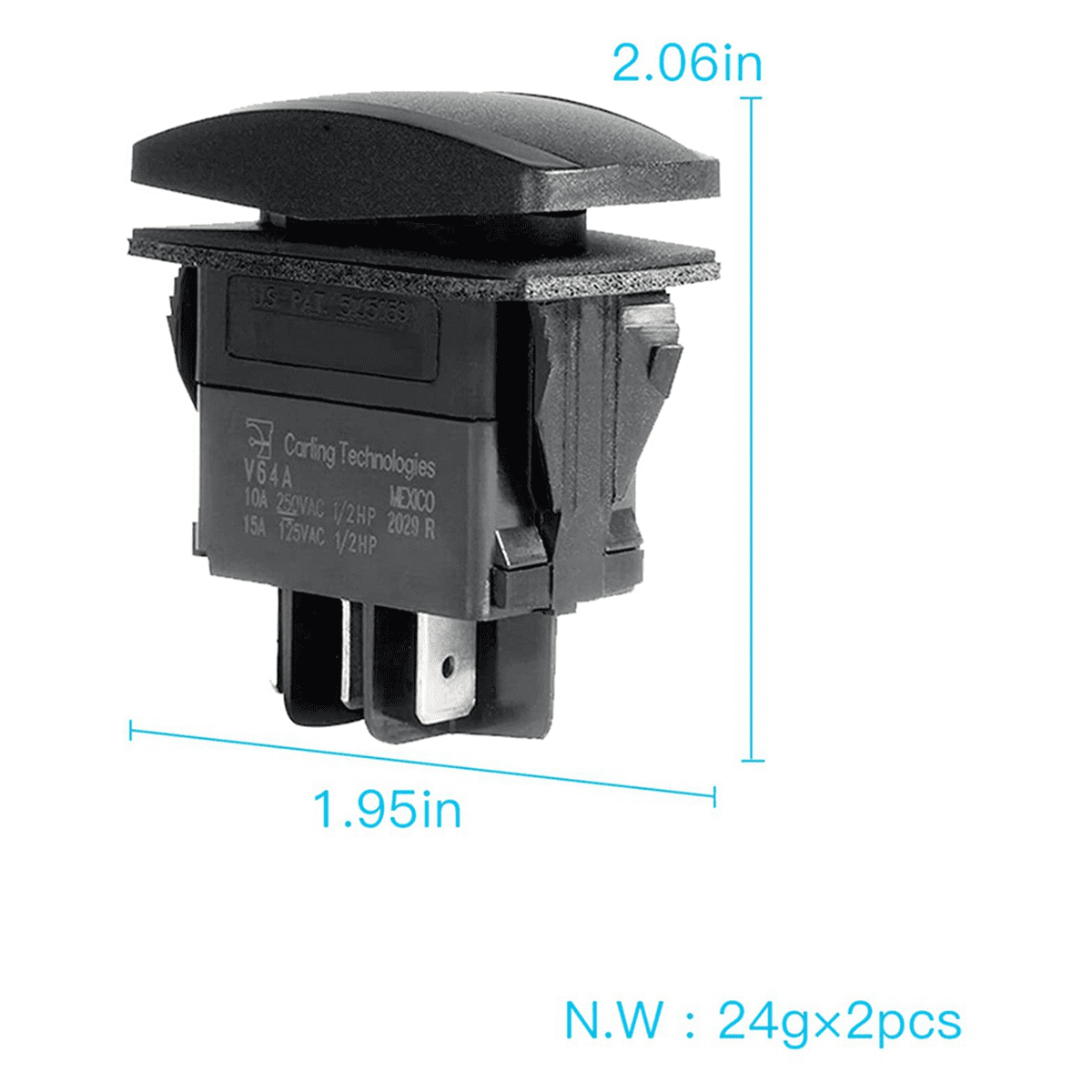 6 Pcs Forward/Reverse Switch for Club Car and Precedent 48V Electric ...