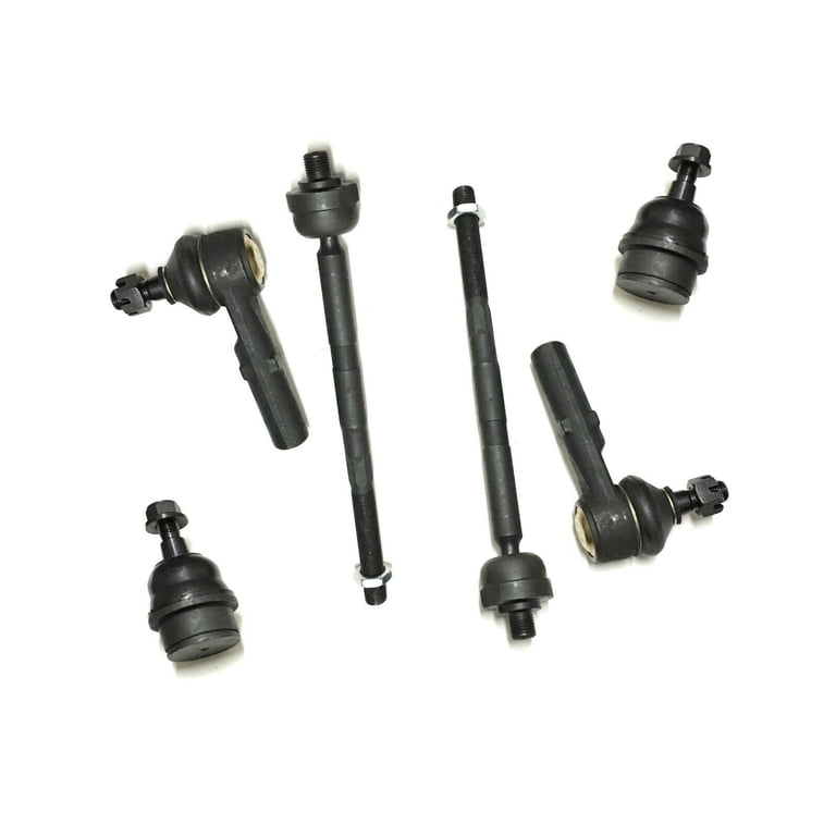 6 Pc Bellow Boots Inner & Outer Tie Rod for Nissan 200SX 95-98