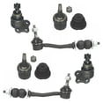 thumbnail image 1 of 6 Pcs Front Suspension Kit Upper & Lower Ball Joints Sway Bar End Links, 1 of 8