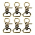 thumbnail image 1 of 6pcs Swivel Hooks Alloy Push Gate Clasps for Bag Making Supplies Trigger Clips Snaps Diy Clasp, 1 of 8