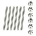 thumbnail image 1 of Uxcell Fully Threaded Rods with Right Hand Thread Bar Studs and Nuts for Various Applications 5/16-18 6, 1 of 6