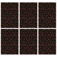 thumbnail image 1 of 6 Pcs Funny Kitchen Towels,Black Christmas Cherry Pattern Microfiber Dish Towels,Kitchen Tea Towels,Kitchen Towel Set (18" X 26"), 1 of 7