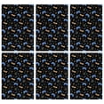 thumbnail image 1 of 6 Pcs Funny Kitchen Towels,Blue Controllers Games Icons Black Pattern Microfiber Dish Towels,Kitchen Tea Towels,Kitchen Towel Set (18" X 26"), 1 of 7