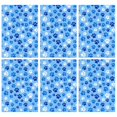 thumbnail image 1 of 6 Pcs Funny Kitchen Towels,Blue Dog Paw Footprint Microfiber Dish Towels,Kitchen Tea Towels,Kitchen Towel Set (18" X 26"), 1 of 3