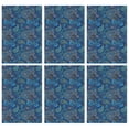 thumbnail image 1 of 6 Pcs Funny Kitchen Towels,Blue Paisley Pattern Microfiber Dish Towels,Kitchen Tea Towels,Kitchen Towel Set (18" X 26"), 1 of 7