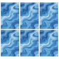 thumbnail image 1 of 6 Pcs Funny Kitchen Towels,Blue White Tie Dye Swirl Pattern Microfiber Dish Towels,Kitchen Tea Towels,Kitchen Towel Set (18" X 26"), 1 of 7