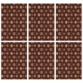 thumbnail image 1 of 6 Pcs Funny Kitchen Towels,Brown Christmas Snowflake Pattern Microfiber Dish Towels,Kitchen Tea Towels,Kitchen Towel Set (18" X 26"), 1 of 7