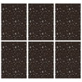 thumbnail image 1 of 6 Pcs Funny Kitchen Towels,Brown Star Moon Constellation Pattern Microfiber Dish Towels,Kitchen Tea Towels,Kitchen Towel Set (18" X 26"), 1 of 7