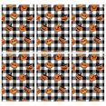 thumbnail image 1 of 6 Pcs Funny Kitchen Towels,Checkered Halloween Pumpkin Pattern Microfiber Dish Towels,Kitchen Tea Towels,Kitchen Towel Set (18" X 26"), 1 of 7