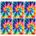 thumbnail image 1 of 6 Pcs Funny Kitchen Towels,Colorful Rainbow Tie Dye Spiral Pattern Microfiber Dish Towels,Kitchen Tea Towels,Kitchen Towel Set (18" X 26"), 1 of 7