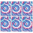 thumbnail image 1 of 6 Pcs Funny Kitchen Towels,Colorful Tie Dye Pattern Microfiber Dish Towels,Kitchen Tea Towels,Kitchen Towel Set (18" X 26"), 1 of 7