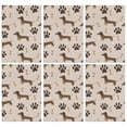 thumbnail image 1 of 6 Pcs Funny Kitchen Towels,Dachshund and Paws Microfiber Dish Towels,Kitchen Tea Towels,Kitchen Towel Set (18" X 26"), 1 of 7