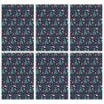 thumbnail image 1 of 6 Pcs Funny Kitchen Towels,Dark Blue Christmas Pattern Microfiber Dish Towels,Kitchen Tea Towels,Kitchen Towel Set (18" X 26"), 1 of 7