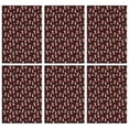 thumbnail image 1 of 6 Pcs Funny Kitchen Towels,Dark Christmas Animal Pattern Microfiber Dish Towels,Kitchen Tea Towels,Kitchen Towel Set (18" X 26"), 1 of 7