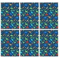 thumbnail image 1 of 6 Pcs Funny Kitchen Towels,DarkBlue Dinosaurs Pattern Microfiber Dish Towels,Kitchen Tea Towels,Kitchen Towel Set (18" X 26"), 1 of 7