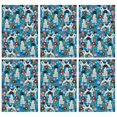 thumbnail image 1 of 6 Pcs Funny Kitchen Towels,Dog with Flowers Microfiber Dish Towels,Kitchen Tea Towels,Kitchen Towel Set (18" X 26"), 1 of 3