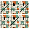thumbnail image 1 of 6 Pcs Funny Kitchen Towels,Geometric Shapes Pattern Microfiber Dish Towels,Kitchen Tea Towels,Kitchen Towel Set (18" X 26"), 1 of 3