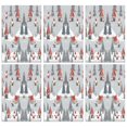 thumbnail image 1 of 6 Pcs Funny Kitchen Towels,Gray Christmas Gnome Village Pattern Microfiber Dish Towels,Kitchen Tea Towels,Kitchen Towel Set (18" X 26"), 1 of 7