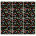 thumbnail image 1 of 6 Pcs Funny Kitchen Towels,Green Red Controllers Games Icons Black Pattern Microfiber Dish Towels,Kitchen Tea Towels,Kitchen Towel Set (18" X 26"), 1 of 7