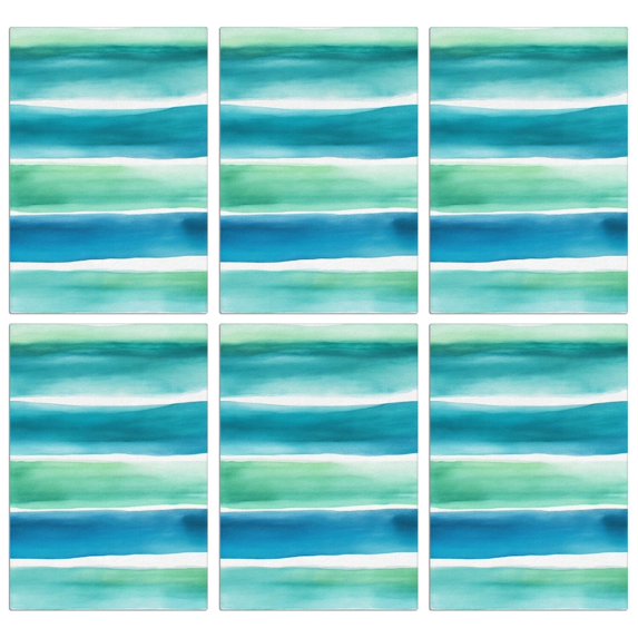 6 Pcs Funny Kitchen Towels,Green and Grey Abstract Art Artwork Microfiber Dish Towels,Kitchen Tea Towels,Kitchen Towel Set (18" X 26")