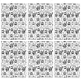 thumbnail image 1 of 6 Pcs Funny Kitchen Towels,Halloween Doodle Icons Pattern Microfiber Dish Towels,Kitchen Tea Towels,Kitchen Towel Set (18" X 26"), 1 of 7