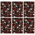 thumbnail image 1 of 6 Pcs Funny Kitchen Towels,Halloween Floral Ghosts Pattern Microfiber Dish Towels,Kitchen Tea Towels,Kitchen Towel Set (18" X 26"), 1 of 7