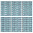 thumbnail image 1 of 6 Pcs Funny Kitchen Towels,Light Blue Christmas Snowman Pattern Microfiber Dish Towels,Kitchen Tea Towels,Kitchen Towel Set (18" X 26"), 1 of 7