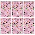 thumbnail image 1 of 6 Pcs Funny Kitchen Towels,Pink Halloween Elements Pattern Microfiber Dish Towels,Kitchen Tea Towels,Kitchen Towel Set (18" X 26"), 1 of 7