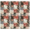 thumbnail image 1 of 6 Pcs Funny Kitchen Towels,Pioneer Flower Floral Print Pattern Microfiber Dish Towels,Kitchen Tea Towels,Kitchen Towel Set (18" X 26"), 1 of 7