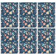 thumbnail image 1 of 6 Pcs Funny Kitchen Towels,Pioneer Flower Floral Print Pattern Microfiber Dish Towels,Kitchen Tea Towels,Kitchen Towel Set (18" X 26"), 1 of 7