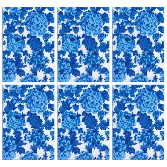 6 Pcs Funny Kitchen Towels,Pioneer Flower Floral Print Pattern Microfiber Dish Towels,Kitchen Tea Towels,Kitchen Towel Set (18" X 26")