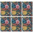 thumbnail image 1 of 6 Pcs Funny Kitchen Towels,Pioneer Flower Floral Print Pattern Microfiber Dish Towels,Kitchen Tea Towels,Kitchen Towel Set (18" X 26"), 1 of 7