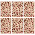 thumbnail image 1 of 6 Pcs Funny Kitchen Towels,Pioneer Flower Floral Print Pattern Microfiber Dish Towels,Kitchen Tea Towels,Kitchen Towel Set (18" X 26"), 1 of 7