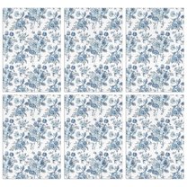 6 Pcs Funny Kitchen Towels,Pioneer Flower Floral Print Pattern Microfiber Dish Towels,Kitchen Tea Towels,Kitchen Towel Set (18" X 26")