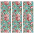 thumbnail image 1 of 6 Pcs Funny Kitchen Towels,Pioneer Flower Floral Print Pattern Microfiber Dish Towels,Kitchen Tea Towels,Kitchen Towel Set (18" X 26"), 1 of 7